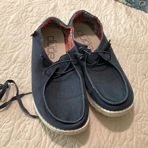 Hey Dude Blue Artic Night Wendy Loafers Slip-Ons with Moccasin Design Size 11